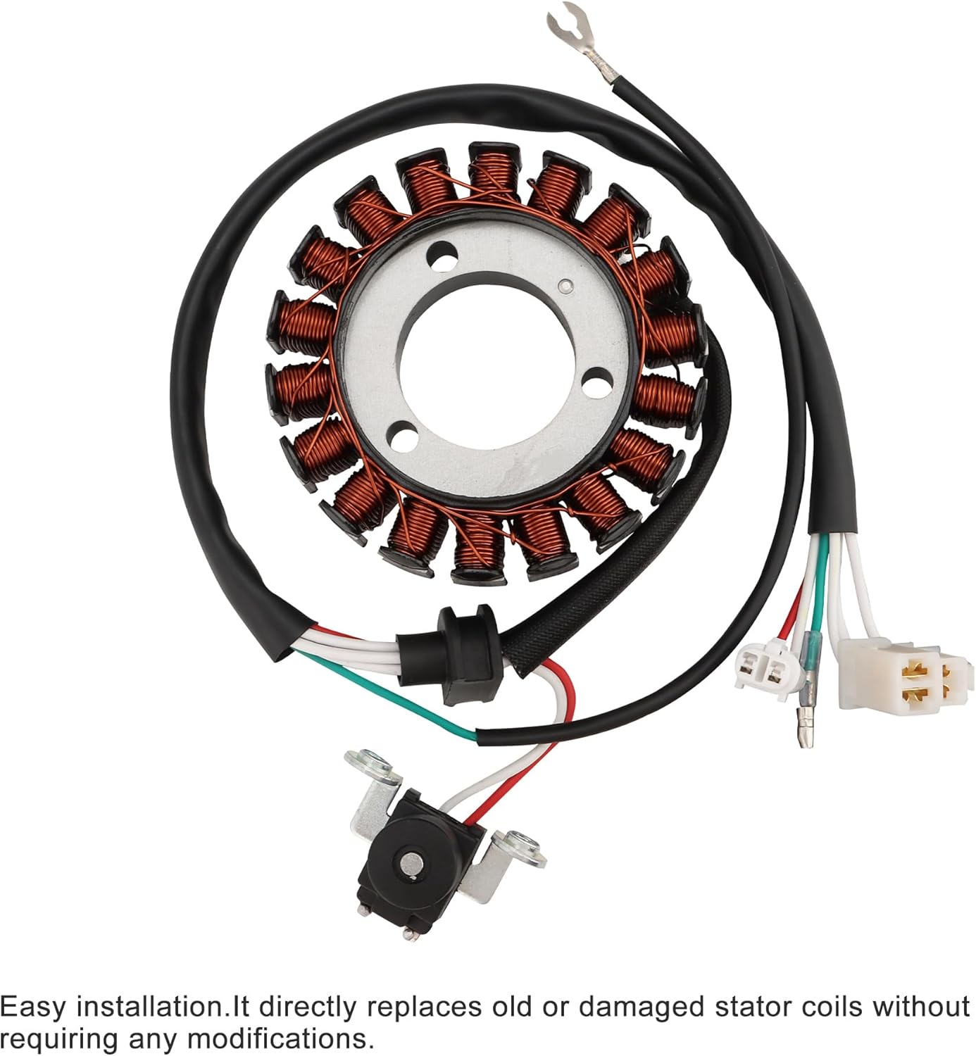 Yamaha YB125 YBR125ED Stator 2007–2014 | 3D9-H1410-10