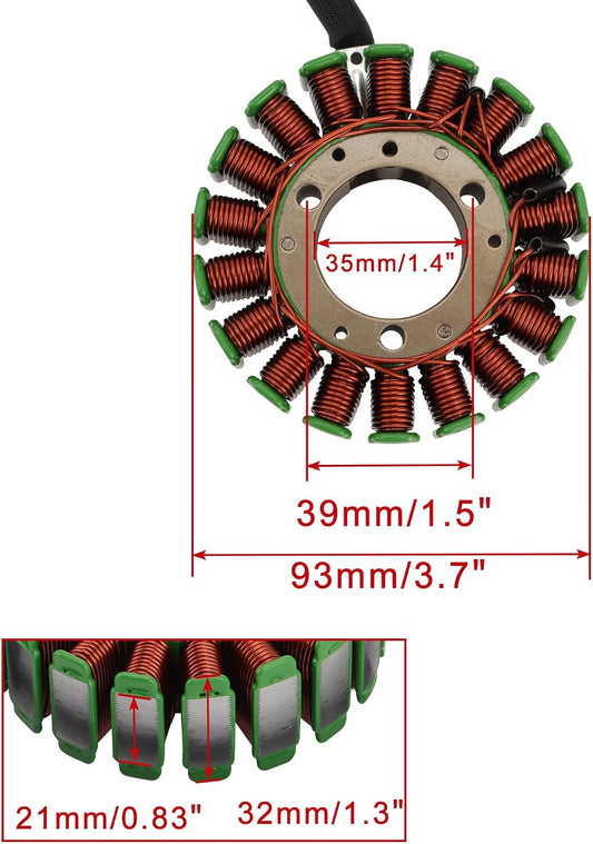 2016–2020 BMW G310R G310GS 18-Coil 5-Wire Stator 12311540515
