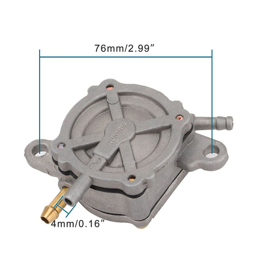 Vacuum Fuel Pump for GY6 50cc–150cc ATV Scooter Go Kart | 76mm Mount