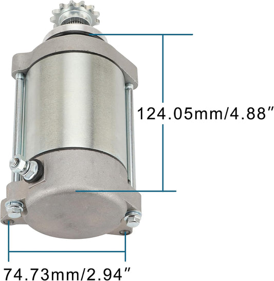 Starter Motor for Kawasaki Bayou 300 KLF300 Prairie 300 KVF300