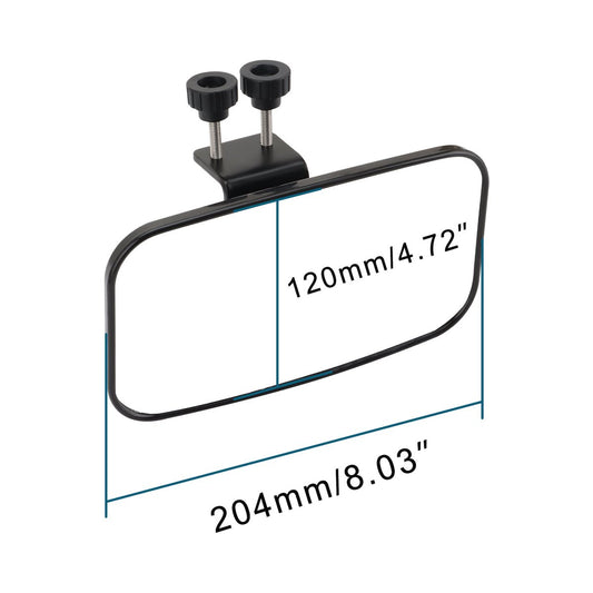 Marine Rear View Mirror for Boat Yacht | 270x120mm