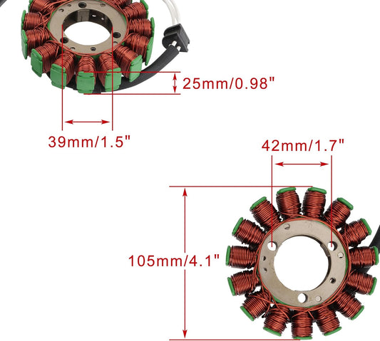 2005–2008 Suzuki GSX-R1000 15-Coil 3-Wire Stator 31401-41G10