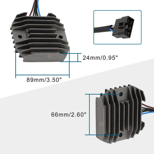 6-Wire 12V Voltage Regulator Rectifier for Suzuki GSX-R600 GSX-R750 GSX-R1000