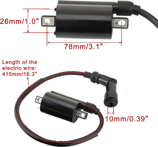 Ignition Coil for Suzuki VS1400 Intruder 1400 1987–2004