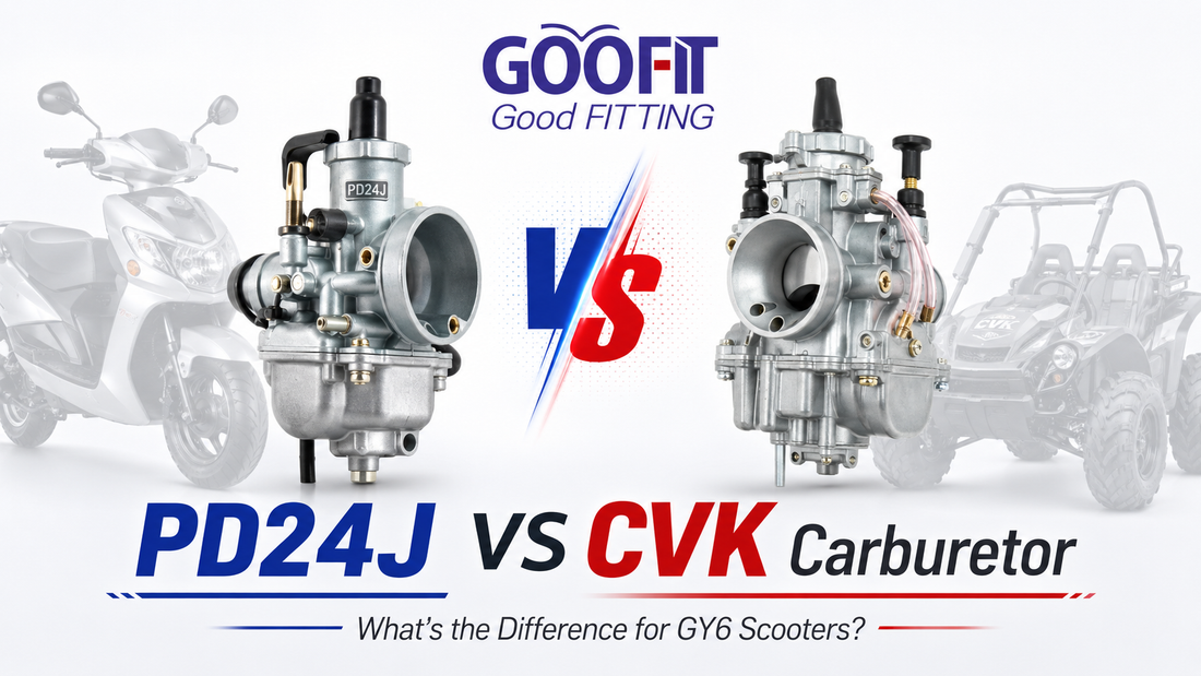 PD24J vs CVK Carburetor: What’s the Difference for GY6 Scooters?