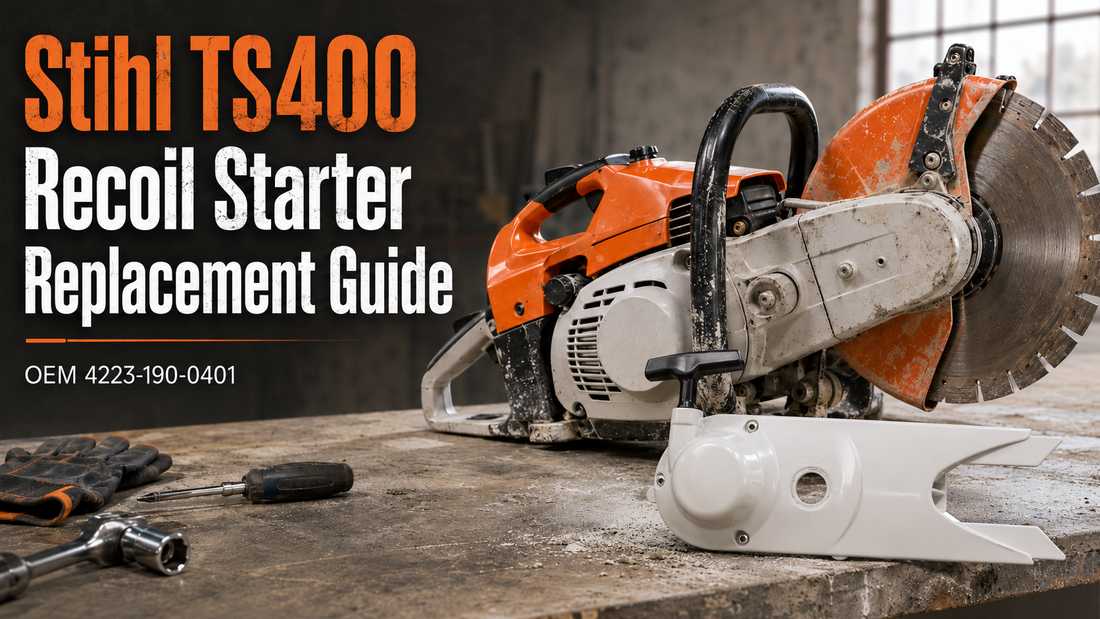 Stihl TS400 Recoil Starter Replacement Guide | 4223-190-0401