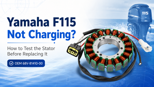 Yamaha F115 Not Charging? How to Test the Stator Before Replacing It