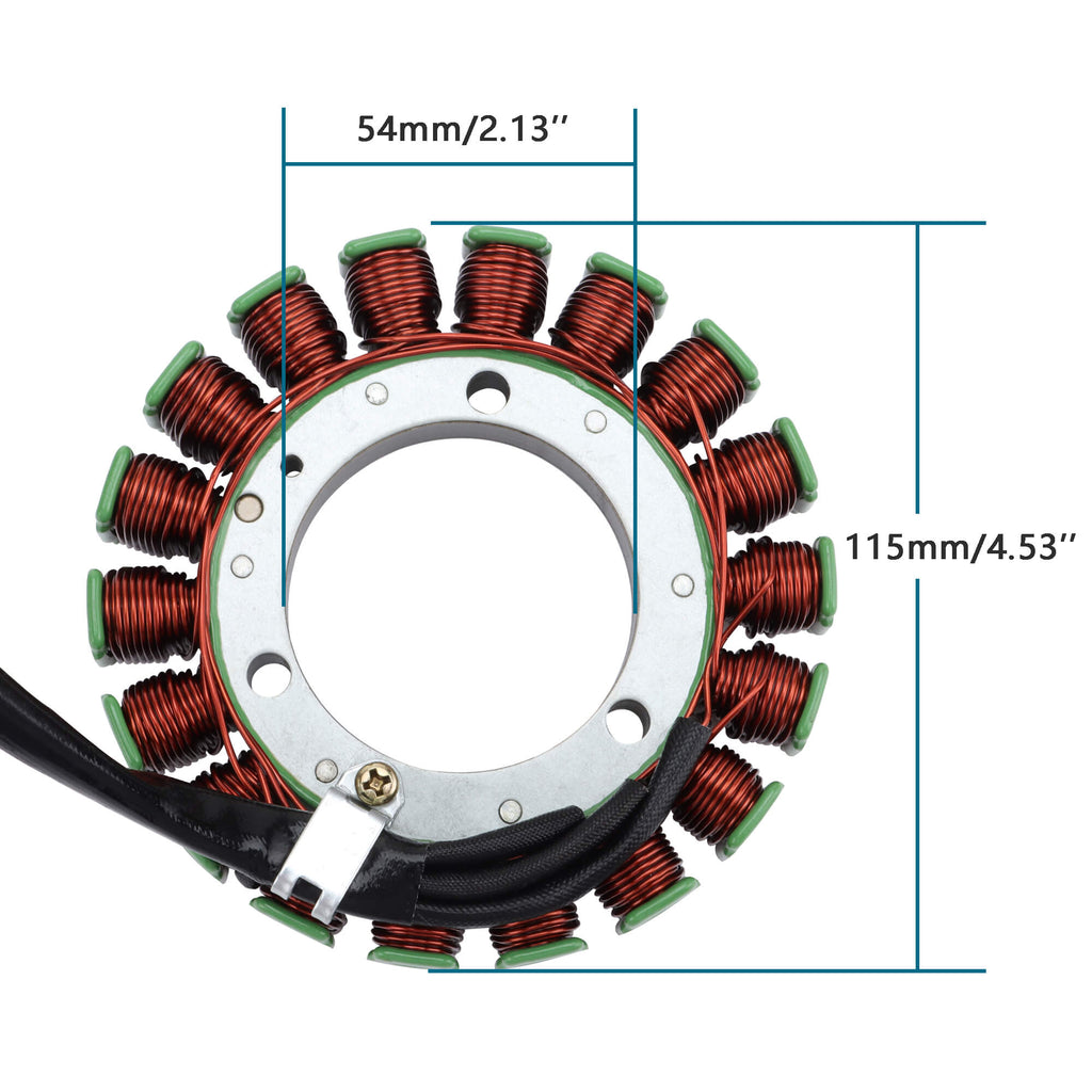 GOOFIT Stator Coil Replacement for Xvs650 V-Star Xvs 650 V Star Vstar Xvs650a Xvs650at Drag Star 5sc-81410-01 5sc-81410-02 5sc-81410-03 Ignition Magneto Stator Coil