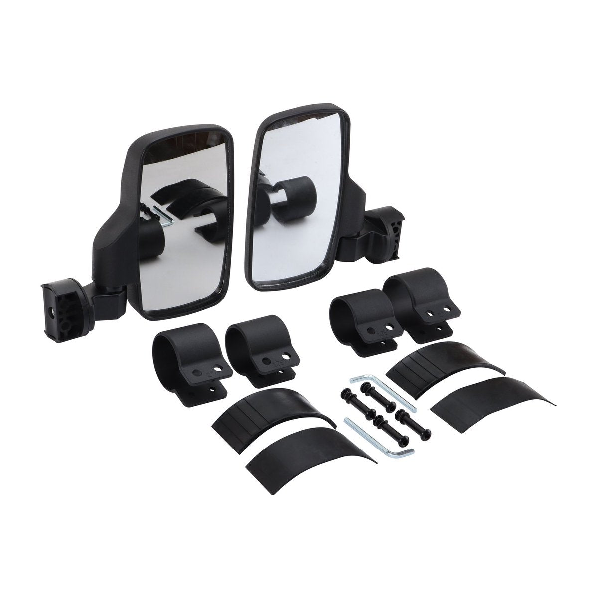 1.75"–2" UTV Side View Mirrors for Polaris RZR Can-Am Arctic Cat – 2 Pack