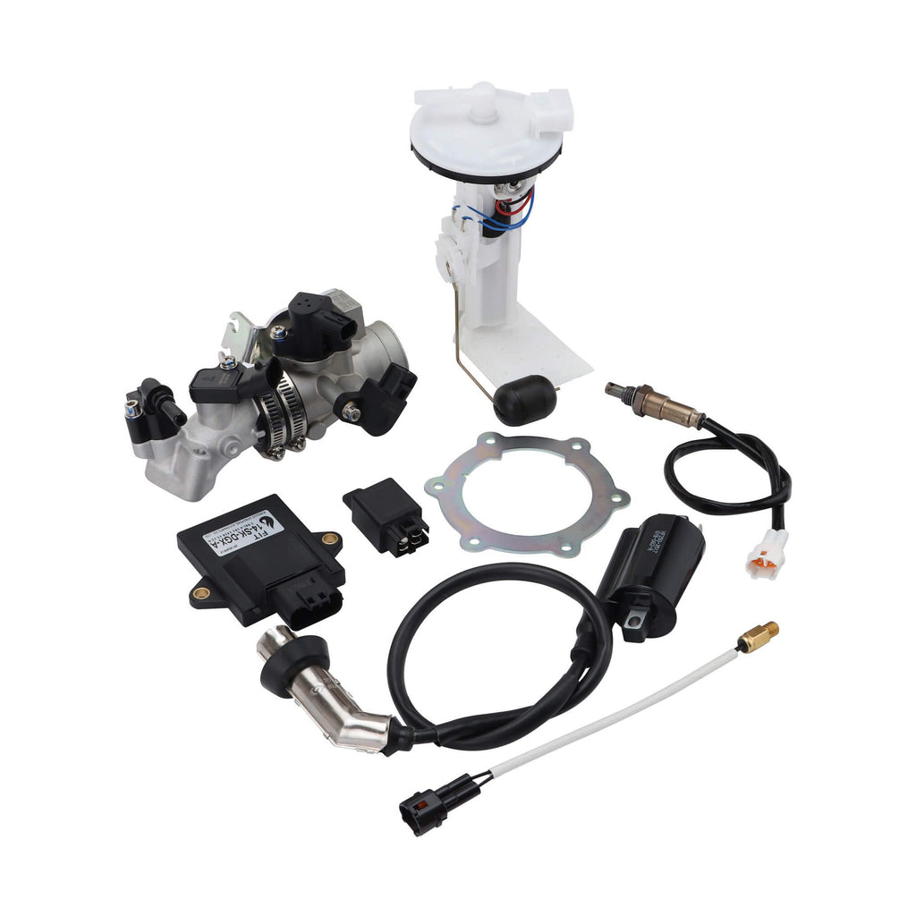 GOOFIT Motorcycle Fuel EFI System Kits Replacement for GY6 Engine 169cc 170cc Jonway GTX 250 EFI 200