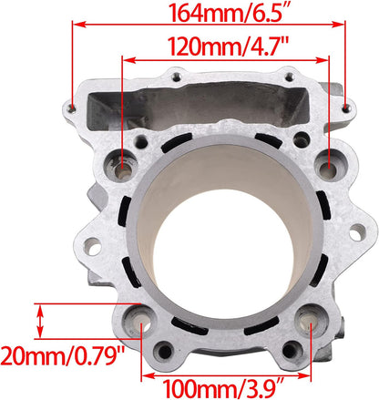 102mm Big Bore Cylinder Piston Kit for Yamaha Grizzly 660 Rhino 660 Raptor 660R