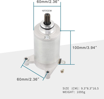 10T CCW Starter Motor for Suzuki VL125 VL250 2000-2007 OEM 31100-26F00-000