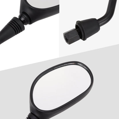 10mm Universal Rear View Mirror Set for ATV Scooter Dirt Bike – 2 Pack