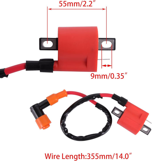 12V Zündspule für CG 125cc 150cc 200cc 250cc ATV Dirt Bike Roller