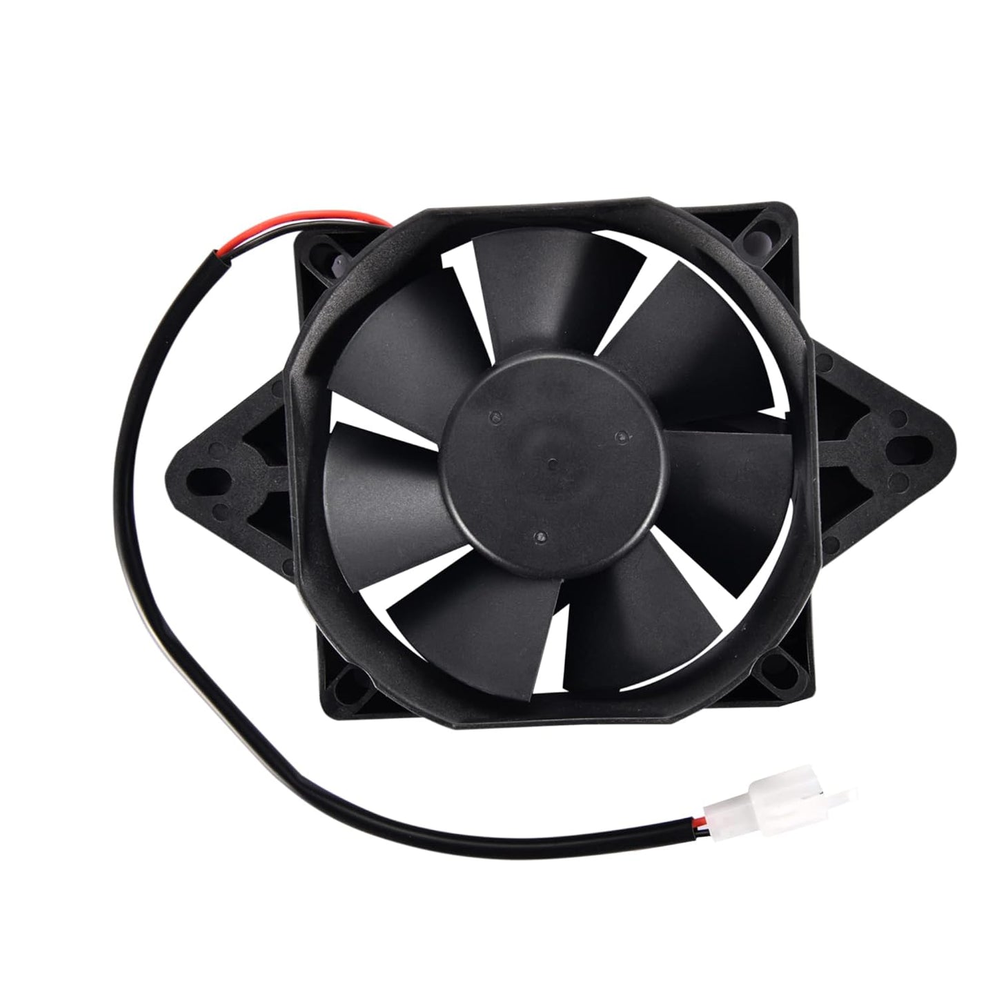 12V Square Radiator Cooling Fan for 200cc 250cc ATV Dirt Bike Go Kart