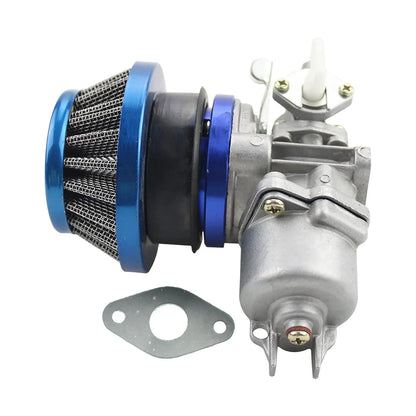 Carburetor 13mm with Air Filter Kit for 2-Stroke 47cc 49cc Mini Pocket Bike ATV Quad - goofitmoto