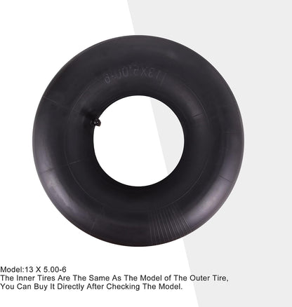 13x5.00-6 Inner Tube with TR87 Bent Valve for Mobility Scooter Lawn Mower
