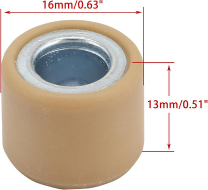 16x13mm 4g Variator-Rollen-Gewichte für GY6 139QMB 50cc Roller Moped