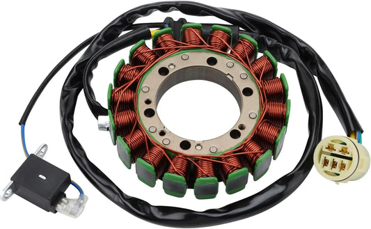 Magneto stator coil for Honda TRX400FW TRX450 Foreman ATV, copper wiring, wiring harness