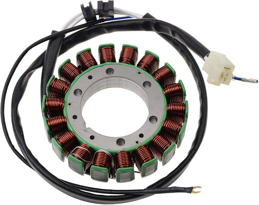 Motorcycle stator coil for Yamaha XV700 XV750 XV1100 Virago, copper winding and wiring harness