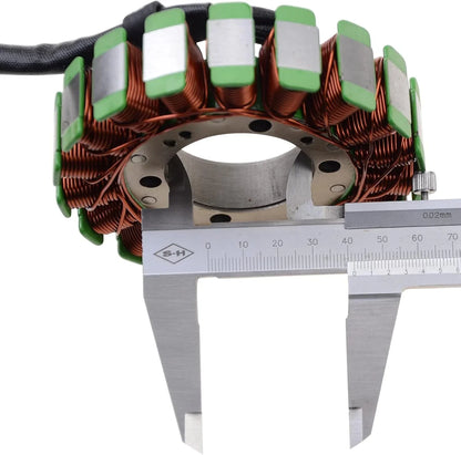 Honda CB400 Super Four NC31 stator replacement measured with caliper