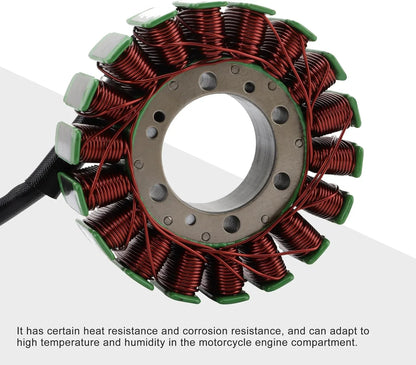 Motorcycle stator replacement part with copper coils for Honda VF750C Magna V45.