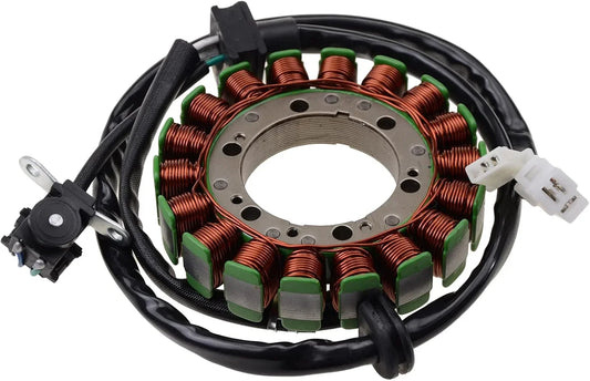 Yamaha TDM850 magneto stator replacement with copper coils and wiring harness