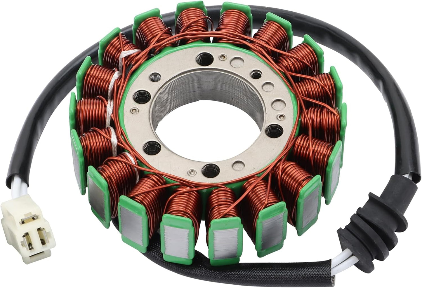 GOOFIT 18 Coil 3 Wire Magneto Stator for Yamaha YZF R6 1999-2002 5EB-81410-00-00