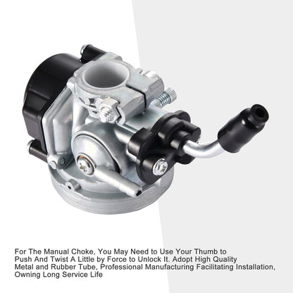 19mm Carburetor with Air Filter for 47cc 49cc 2-Stroke Pocket Bike