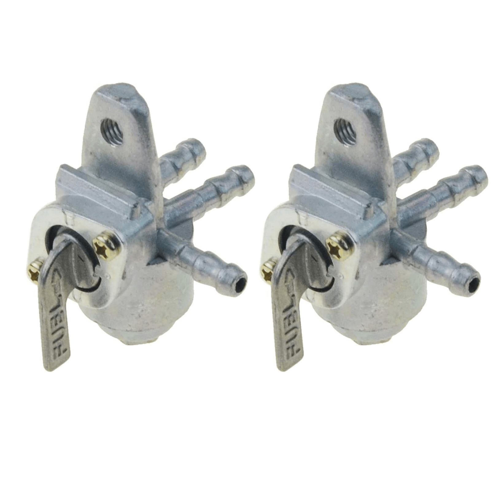 GOOFIT 3-Port Gas Fuel Valve Switch Petcock Tap Valve Switch Replacement for Dirt Bike ATV Motorcycle