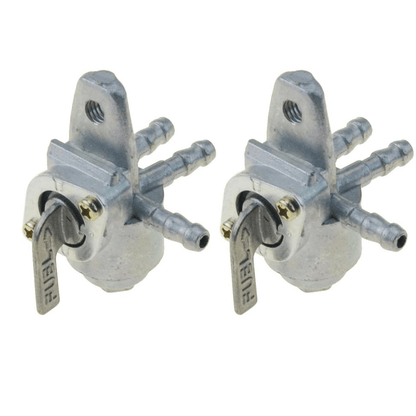 GOOFIT 3-Port Gas Fuel Valve Switch Petcock Tap Valve Switch Replacement for Dirt Bike ATV Motorcycle
