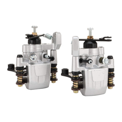 GOOFIT 2pcs Front and Rear Disc Brake Caliper Replacement for 250cc 300cc ATV UTV Econelo Go Kart 2.5KW Engine