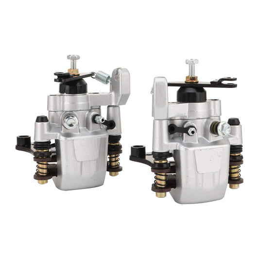 GOOFIT 2pcs Front and Rear Disc Brake Caliper Replacement for 250cc 300cc ATV UTV Econelo Go Kart 2.5KW Engine