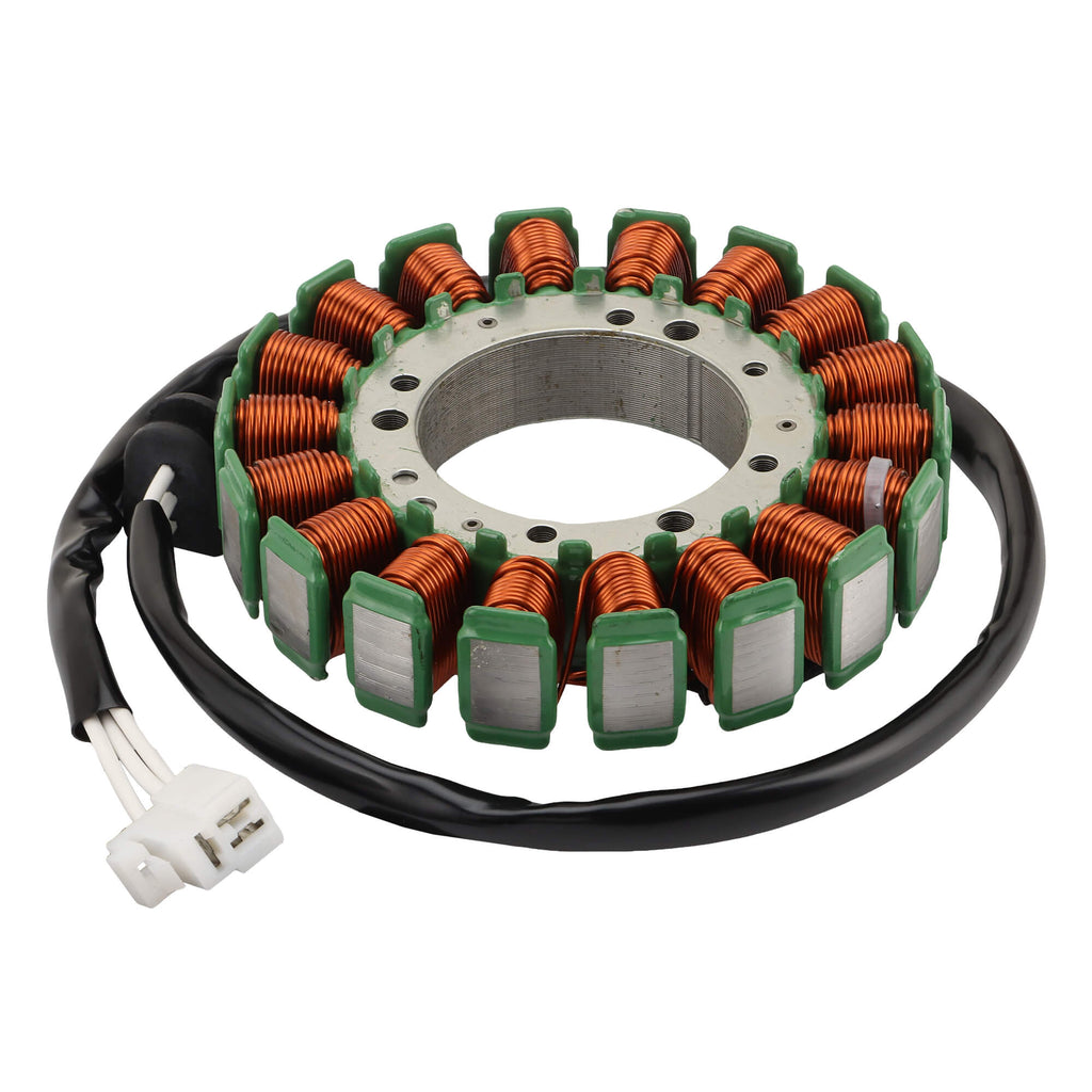 GOOFIT 18 Coil 3 Wire Generator Magneto Stator Ignition Coil Replacement for 4XY-81410-02 4NK-81410-00 4XY-81410-00 XVZ1300A Royal Star XVZ1300AT XVZ1300CT XVZ1300TF XVZ1300LT