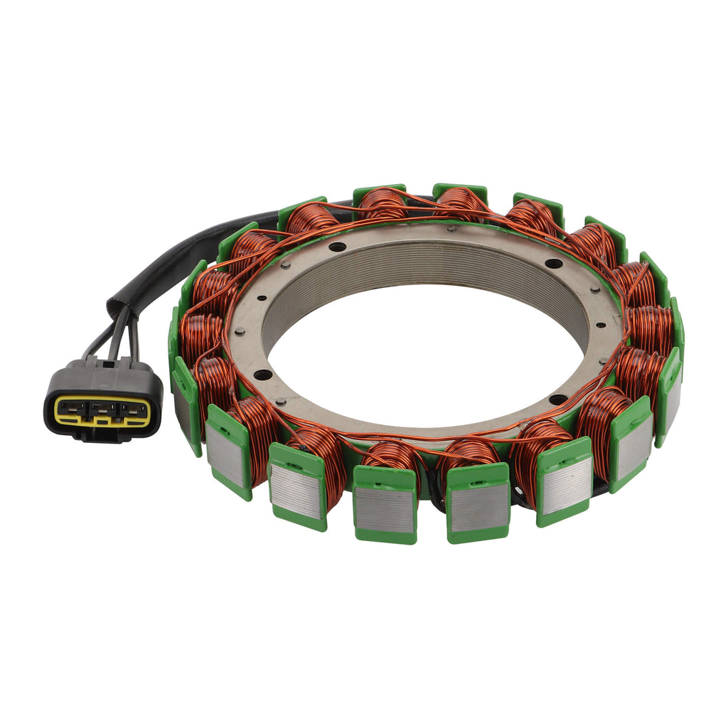 GOOFIT Marine Generator Parts Copper Stator Coil Replacement for Outboard F150 STATOR ASSY 63P-81410 -00