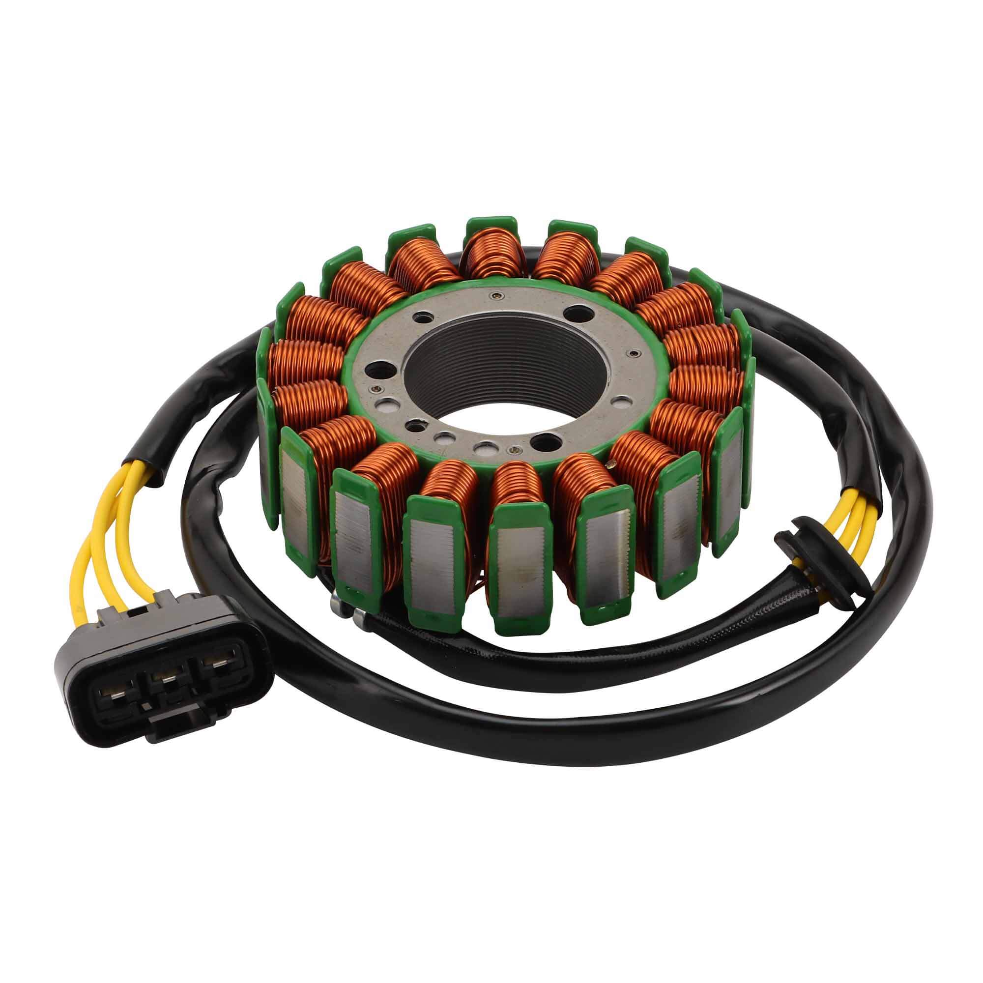 GOOFIT 18 Coil 3 Wire Generator Magneto Stator Ignition Coil Replacement for Odes 800 Dominator Assailant D2 D4 X2 X4 OEM 21040109704  21040109705