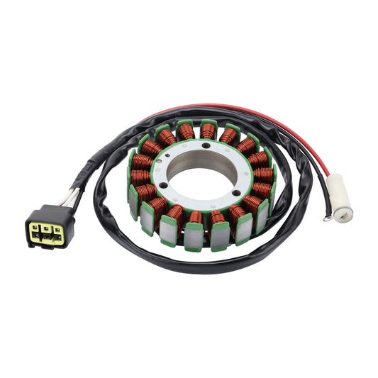 GOOFIT Magneto Generator Stator Coil Replacement for 4 Stroke F75 F80 F90 F100 2005-2017 Outboard Engine OEM 6D8-81410-00