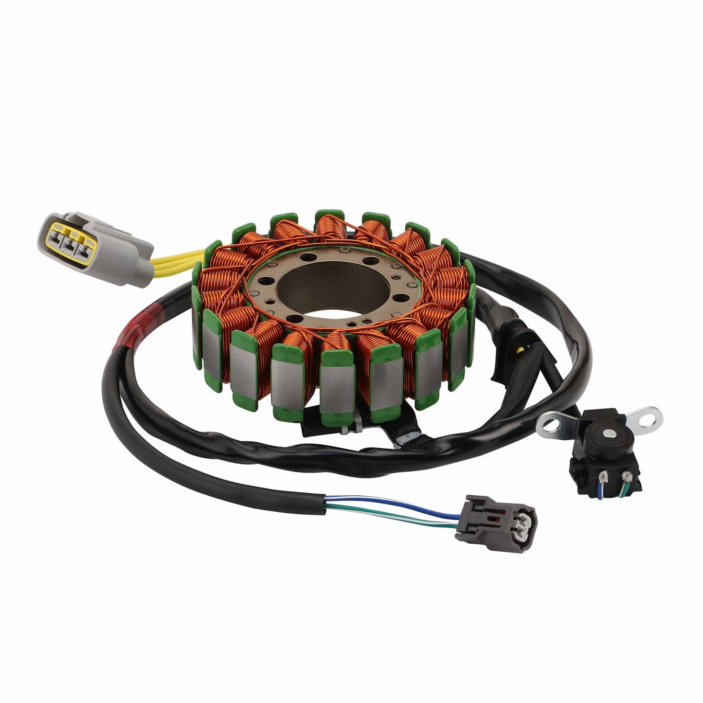 GOOFIT 18 Coil 5 Wire Generator Magneto Stator Ignition Coil Replacement for 31120-HR4-A41 31120-HR4-A42 TRX500 Foreman 500 ES EPS 2014-2017 Foreman Rubicon 500 2015-2017 TRX500 Foreman 500 ES EPS