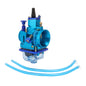 GOOFIT 30mm CNC Integration Carburetor Replacement for PWK 100cc 120cc 125cc 200cc 250cc Engine Dirt Bike Pit Bike Motorcycle ATV Quad UTV Scooter Blue