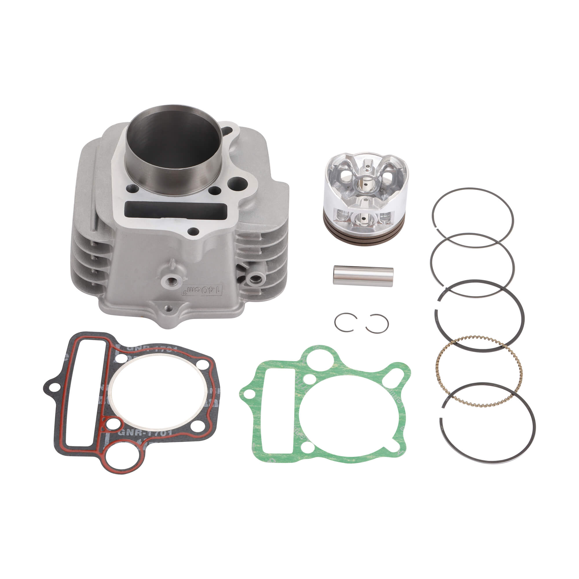GOOFIT YX140 56mm Engine Cylinder with Piston Gasket Replacement for 140cc 150cc 1P56FMJ Dirt Pit Bike ATV Quad