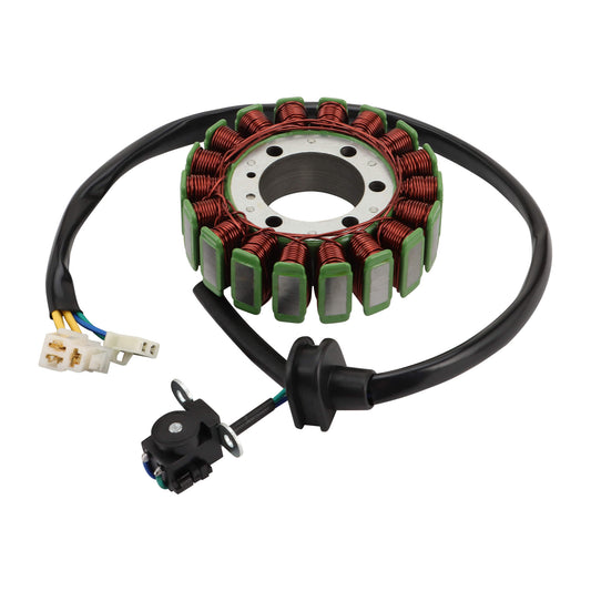 GOOFIT Generator Magneto Rotor Coil Stator Replacement for 99-07 Hayabusa Busa GSX-1300R GSXR 1300 GSX1300R 32101-24F00 24F10 32800-33E21 Motorcycle