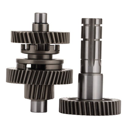 GOOFIT 17T Engine Transmission Gear Outer Box Secondary Intermediate Gear Shaft Replacement for GY6 ATV 200 200cc AU200 LX200M CVT LC162FMK E 200 ATV Go Kart