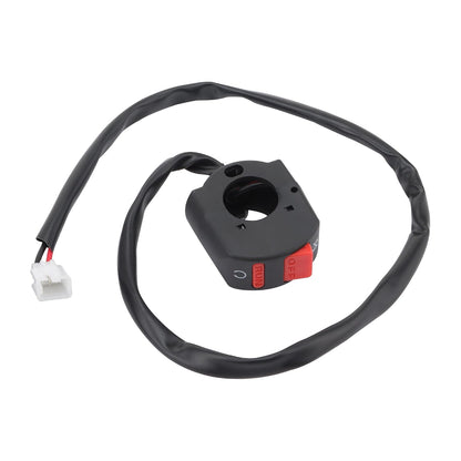 2-Wire Handlebar Kill Switch for 22mm / 7/8" Motorcycle ATV Scooter