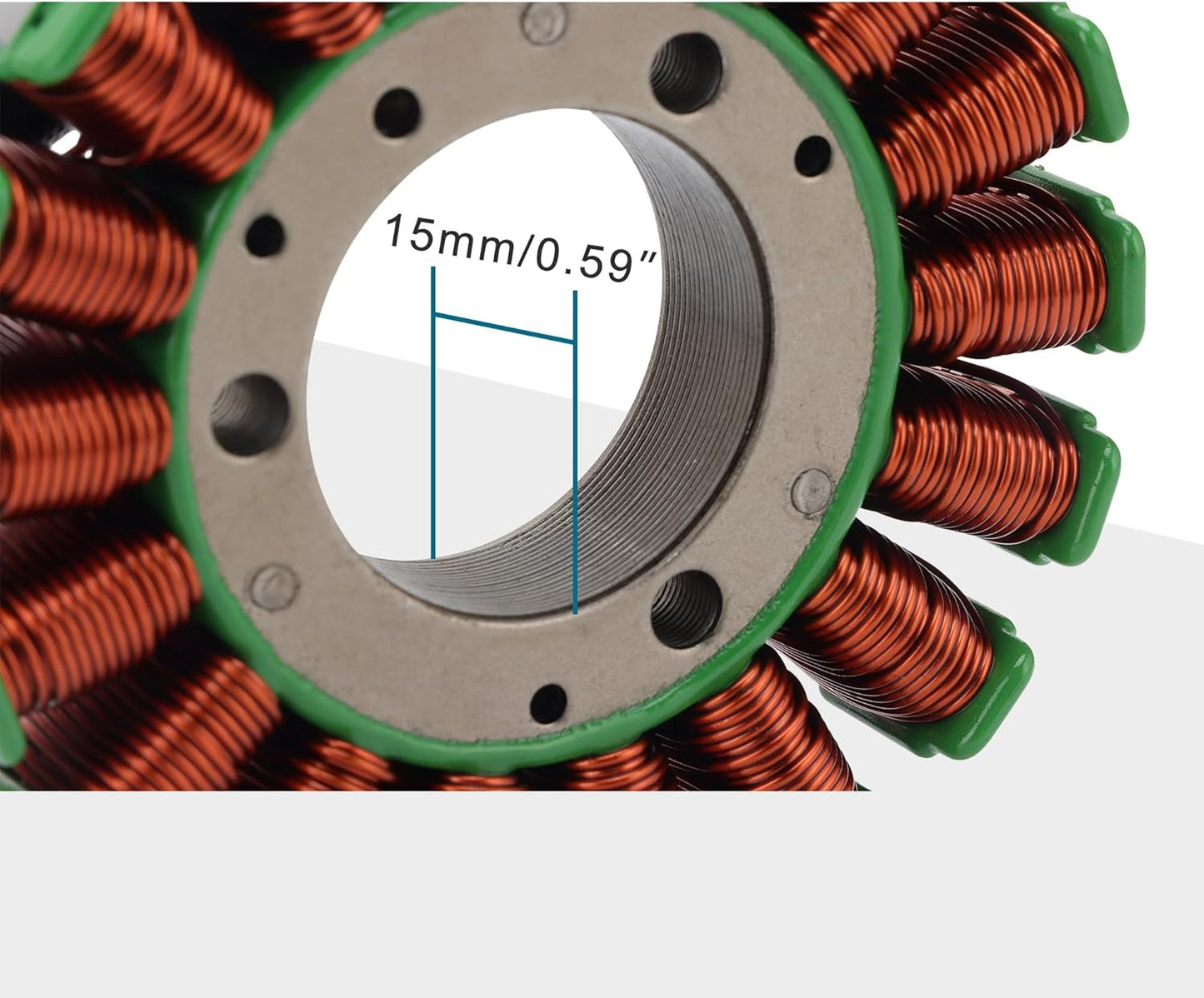 Stator GOOFIT 18 bobines 7 fils pour Yamaha YFM400 YFM350 2000-2006