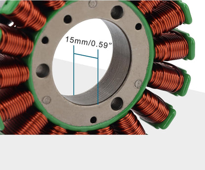 Stator GOOFIT 18 bobines 7 fils pour Yamaha YFM400 YFM350 2000-2006