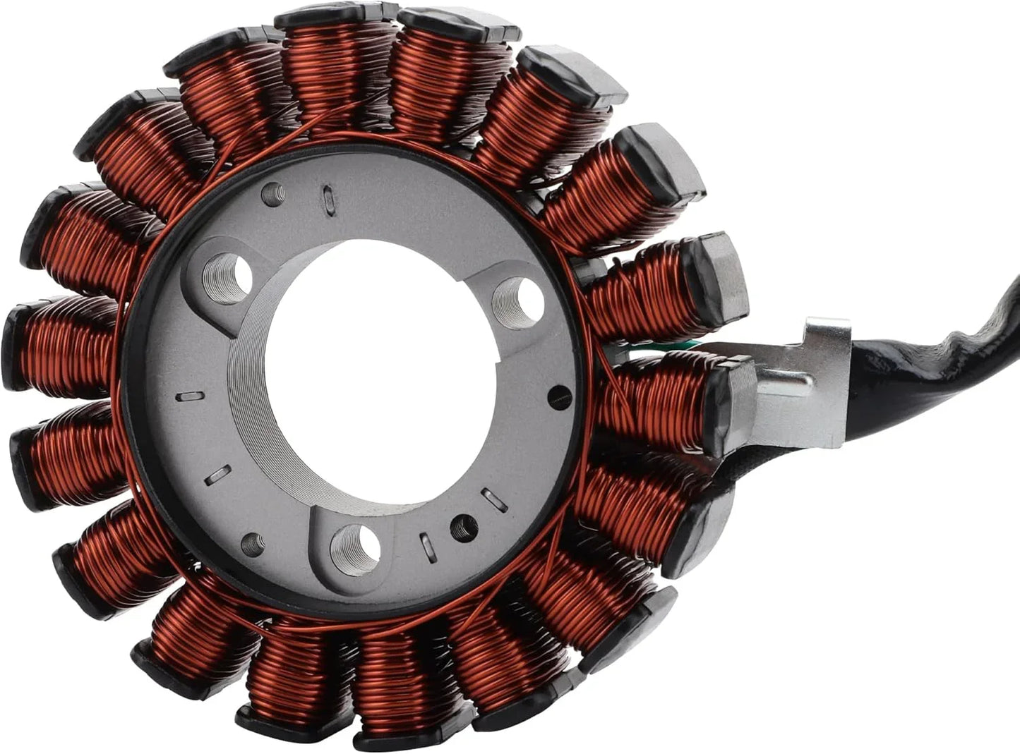 Honda TRX350 Rancher 350 stator replacement part, close-up view on white background