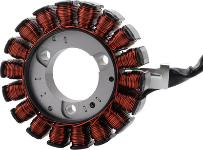 Honda TRX350 Rancher 350 stator replacement part, close-up view on white background