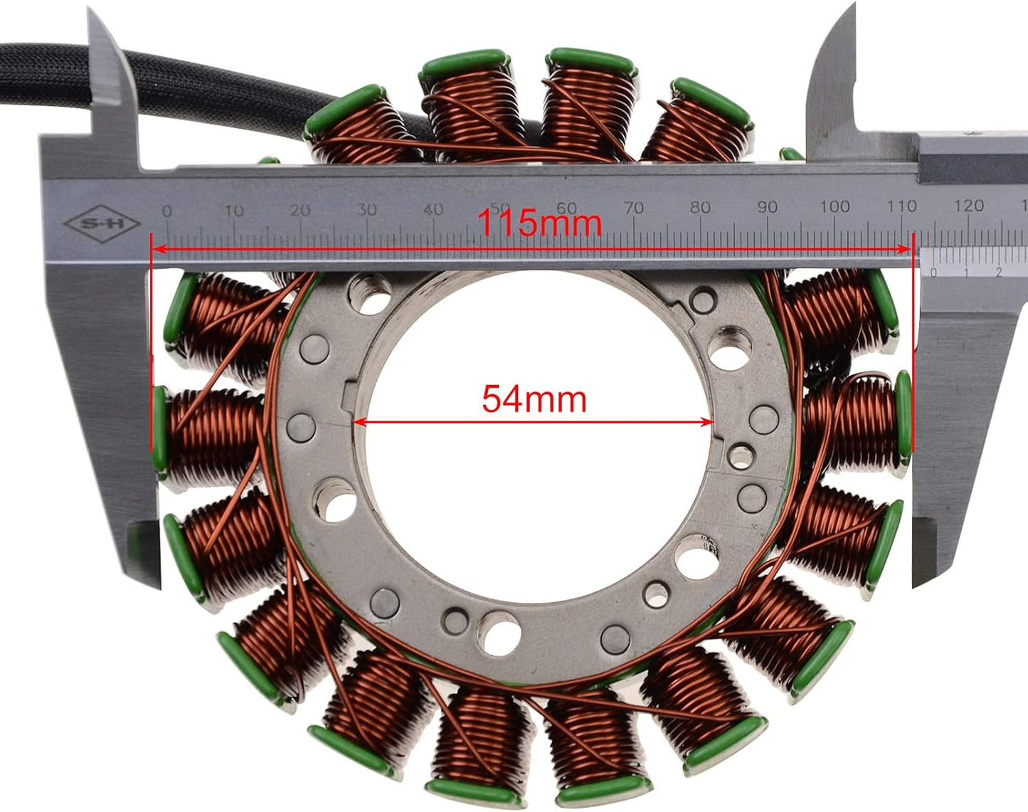 GOOFIT 18 Coil 3 Wire Magneto Stator for ETV1000 Caponord 1000R 2001-2009 Generator