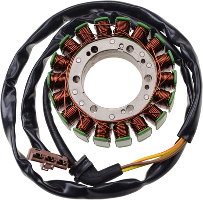 GOOFIT 18 Coil 3 Wire Magneto Stator for ETV1000 Caponord 1000R 2001-2009 Generator