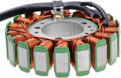 GOOFIT 18 Spulen 3 Draht Magnetzündung Stator für Yamaha YZF R1 2002-2003 Zündgenerator